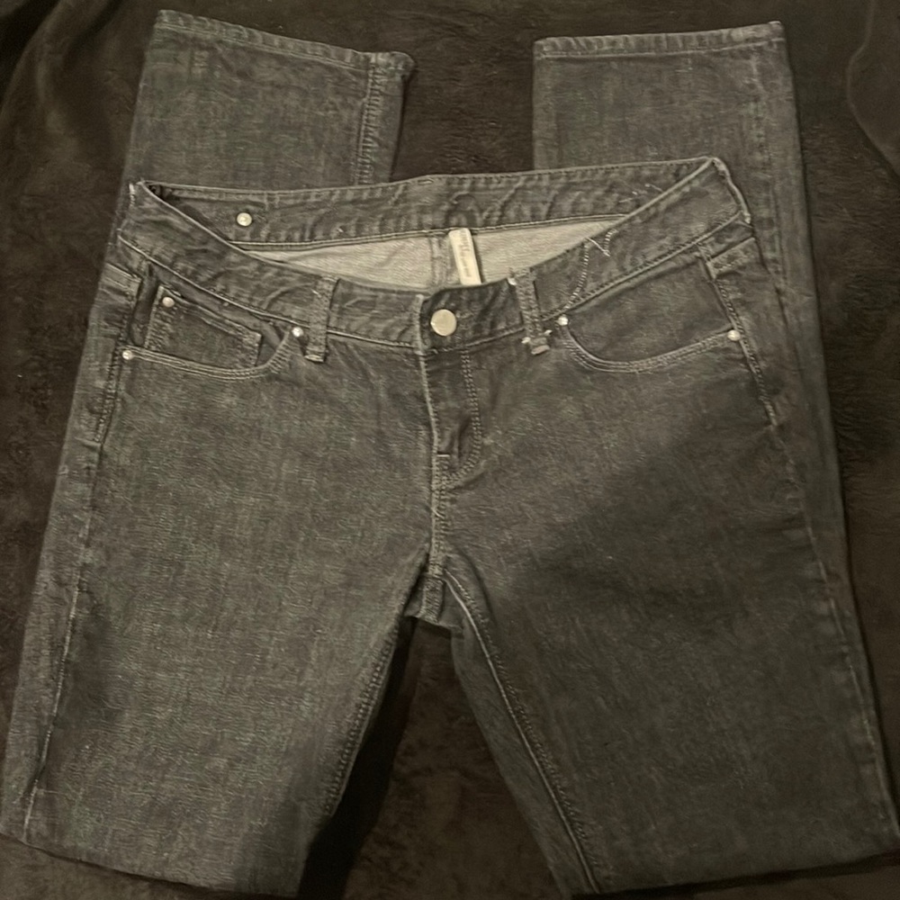 Denim Lab jeans, size 8, ultra low cut, boot leg skinny jeans, good condition